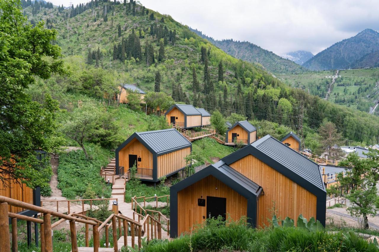 Qazaq Auyl Eco Hotel Almati Kültér fotó