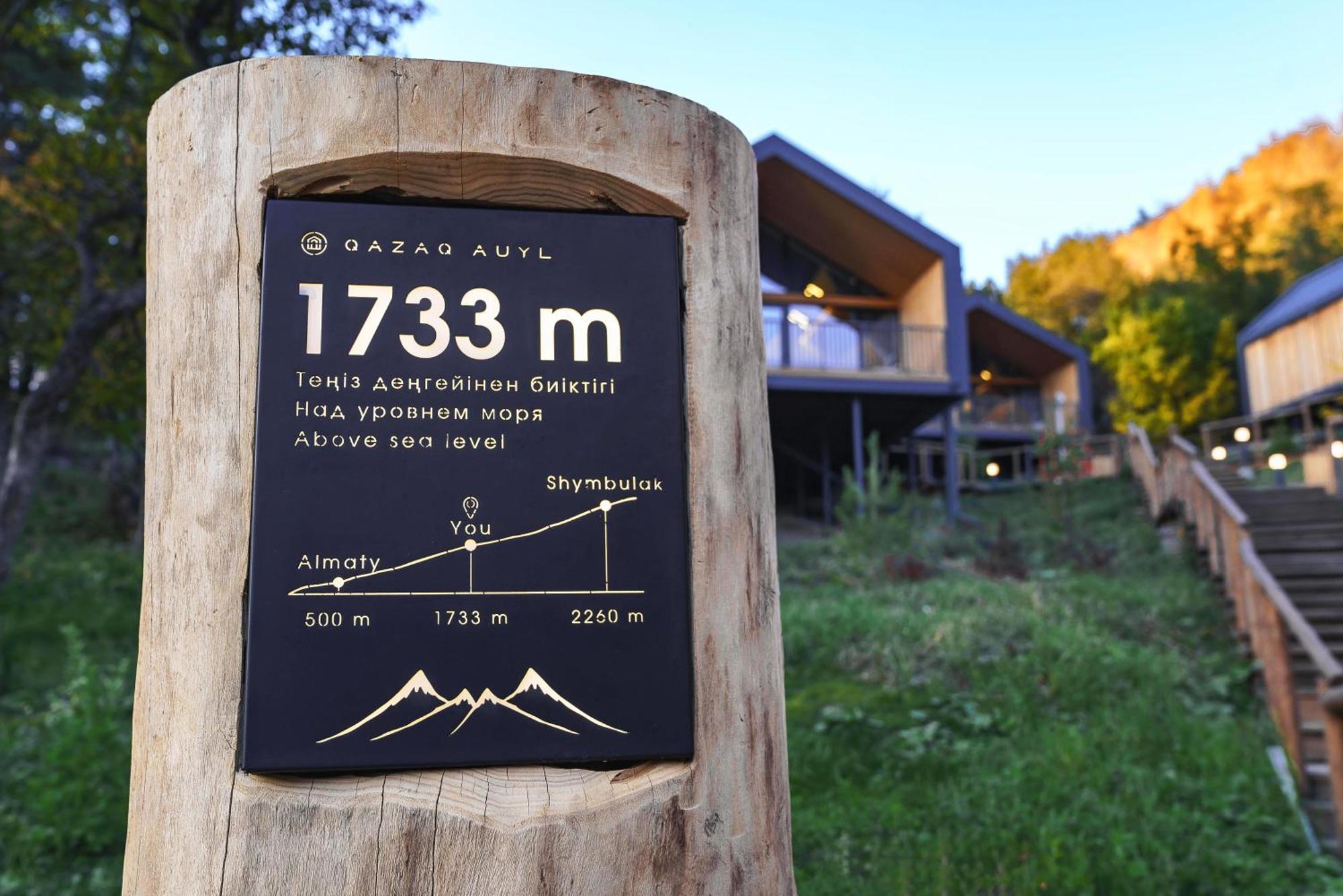 Qazaq Auyl Eco Hotel Almati Kültér fotó