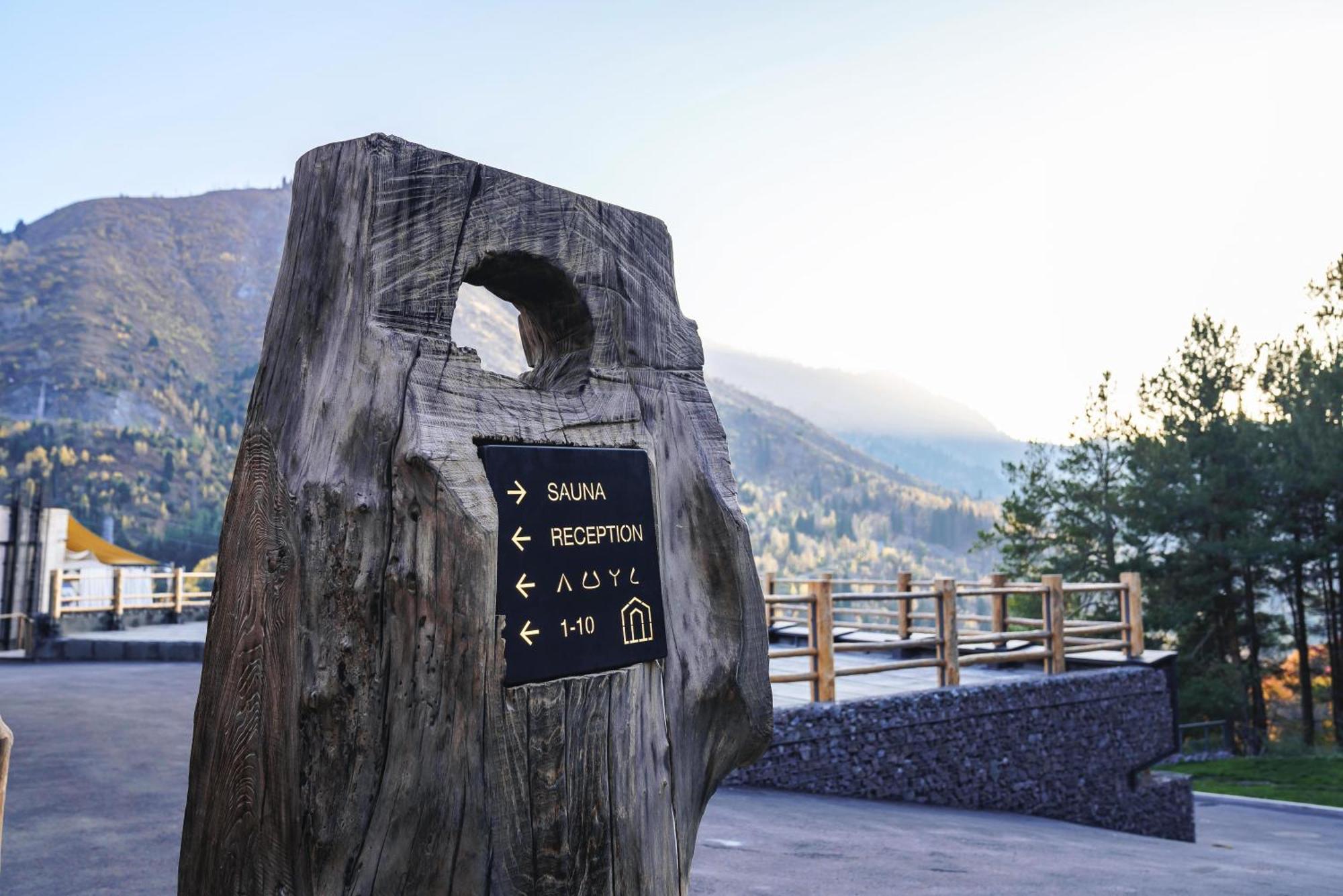 Qazaq Auyl Eco Hotel Almati Kültér fotó